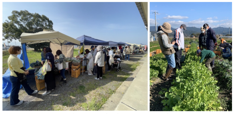 マルシェの様子